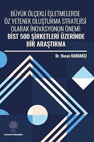 Büyük Ölçekli İşletmelerde Öz Yetenek Oluşturma Stratejisi Olarak İnovasyonun Önemi: Bist 500 Şirketleri Üzerinde Bir Araştırma - 1