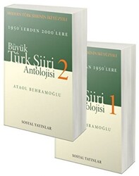 Büyük Türk Şiiri Antolojisi 2 Cilt Takım - Sosyal Yayınları
