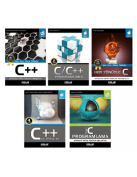 C-C++ Programlama Seti 2 5 Kitap Takım - 1