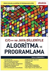 C-C ve Java Dilleriyle Algoritma ve Programlama - 1