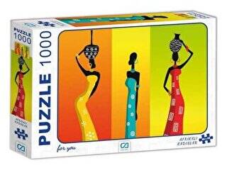 Ca Games 7016 Afrikalı Kadınlar 1000 Parça Puzzle - 1