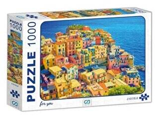 Ca Games 7017 Lıgurıa 1000 Parça Puzzle - 1