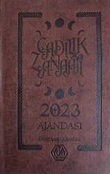 Cadılık Zanaatı Ajandası 2023 Deri Cilt - 1