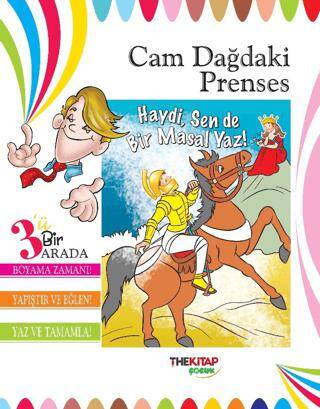 Cam Dağdaki Prenses Üçü Bir Arada Etkinlik Kitabı - 1