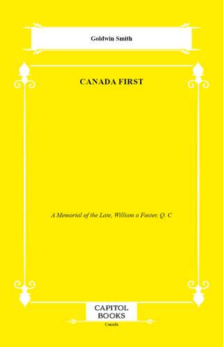 Canada First - 1
