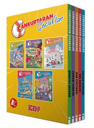 Cankurtaran Çocuklar Kutulu 5 Kitap - 1