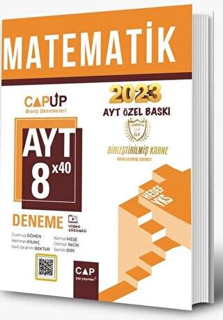 AYT Matematik 8 X 40 Up Deneme Özel Baskı - 1
