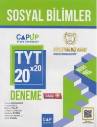 Çap Yayınları TYT Sosyal Bilimler 20 x 20 Deneme - 1