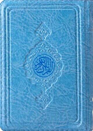 Cep Boy Kur`an-ı Kerim Mavi, Kılıflı, Mühürlü - 1