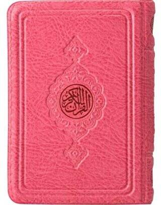Cep Boy Kur`an-ı Kerim Pembe Renk, Kılıflı, Mühürlü - 1