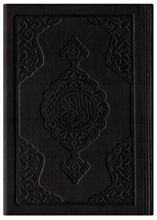 Cep Boy Termo Deri Kuran-ı Kerim Siyah, Mühürlü - 1