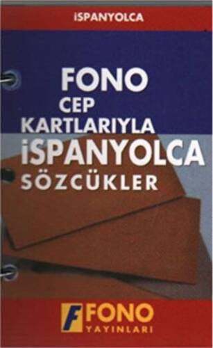 Cep Kartlarıyla İspanyolca Sözcükler - 1