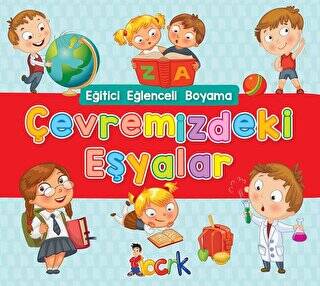 Çevremizdeki Eşyalar - Eğitici Eğlenceli Boyama - 1