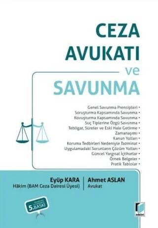 Ceza Avukatı ve Savunma - 1