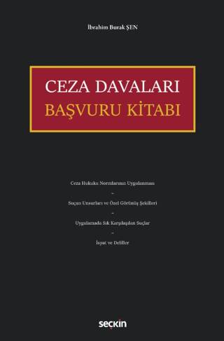 Ceza Davaları Başvuru Kitabı - 1