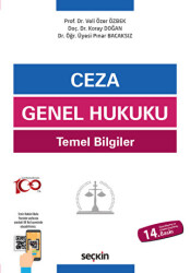 Ceza Genel Hukuku Temel Bilgiler - 1