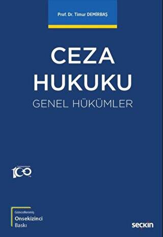 Ceza Hukuku Genel Hükümler - 1