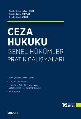 Ceza Hukuku Genel Hükümler Pratik Çalışmaları - 1