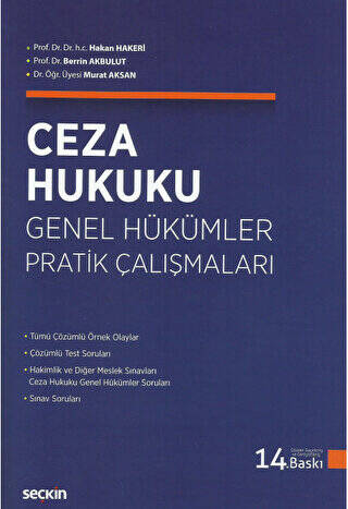 Ceza Hukuku Genel Hükümler Pratik Çalışmaları - 1