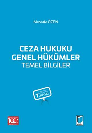 Ceza Hukuku Genel Hükümler Temel Bilgiler - 1