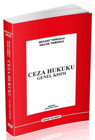 Ceza Hukuku Genel Kısım - 1