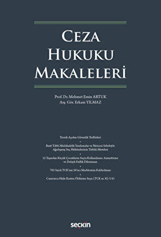 Ceza Hukuku Makaleleri - 1