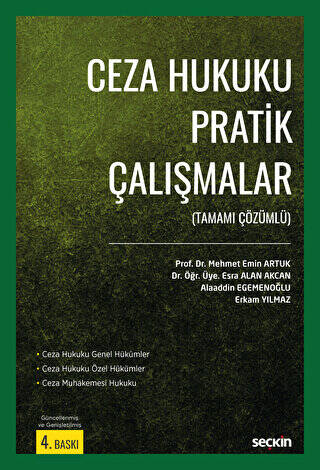 Ceza Hukuku Pratik Çalışmalar - 1