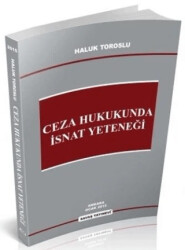 Ceza Hukukunda İsnat Yeteneği - Savaş Yayınevi