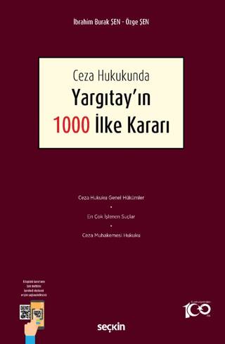 Ceza Hukukunda Yargıtay`ın 1000 İlke Kararı - 1