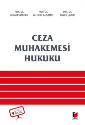 Ceza Muhakemesi Hukuku - Adalet Yayınevi
