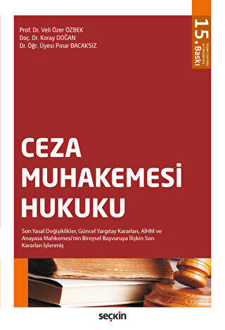 Ceza Muhakemesi Hukuku - 1