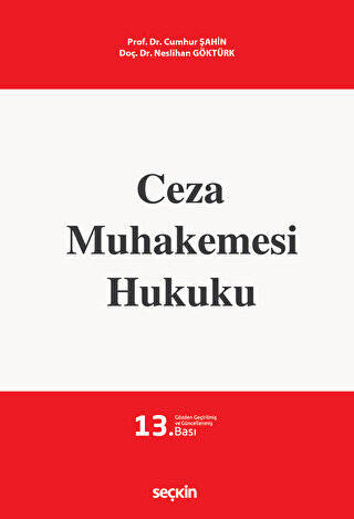Ceza Muhakemesi Hukuku - 1