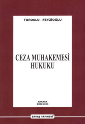 Ceza Muhakemesi Hukuku - Savaş Yayınevi
