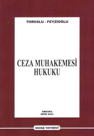 Ceza Muhakemesi Hukuku - 1