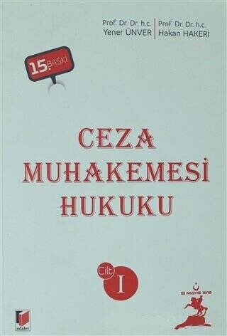 Ceza Muhakemesi Hukuku Cilt 1 - 1