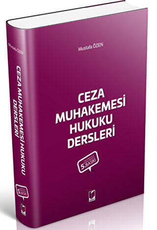 Ceza Muhakemesi Hukuku Dersleri - 1