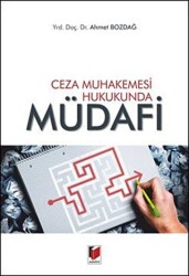 Ceza Muhakemesi Hukukunda Müdafi - 1