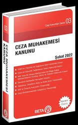 Ceza Muhakemesi Kanunu Cep Serisi Şubat 2022 - 1