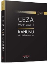 Ceza Muhakemesi Kanunu ve İlgili Kanunlar - 1