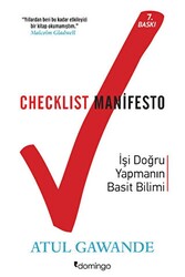 Checklist Manifesto - 1