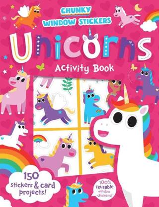 Chunky Window Stickers - Unicorn Activty Book - 1