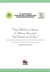 Cibran Halil Cibran`ın Ölümünün 80. Yıldönümü Münasebetiyle Doğu Edebiyatlarında Göç Olgusu - 1