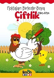 Çiftlik - Noktaları Birleştir-Boya - limonKIDS