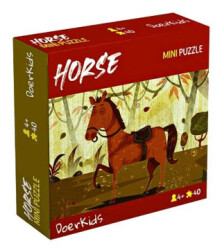 Çiftlik Sevimli At Mini Puzzle - 1