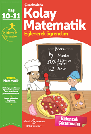 Çıkartmalarla Kolay Matematik 10-11 Yaş - 1