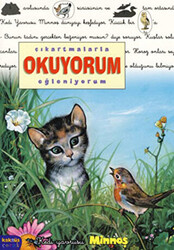 Çıkartmalarla Okuyorum Eğleniyorum - Kedi Yavrusu Minnoş - 1