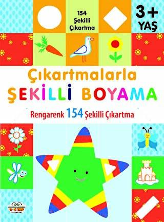 Çıkartmalarla Şekilli Boyama 3 Yaş Üstü - 1
