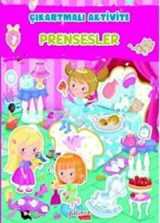 Çıkartmalı Aktivite - Prensesler - 1
