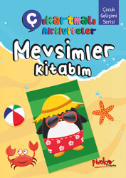 Çıkartmalı Aktiviteler Mevsimler Kitabım - Pinokyo Yayınları