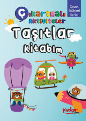 Çıkartmalı Aktiviteler Taşıtlar Kitabım - Pinokyo Yayınları
